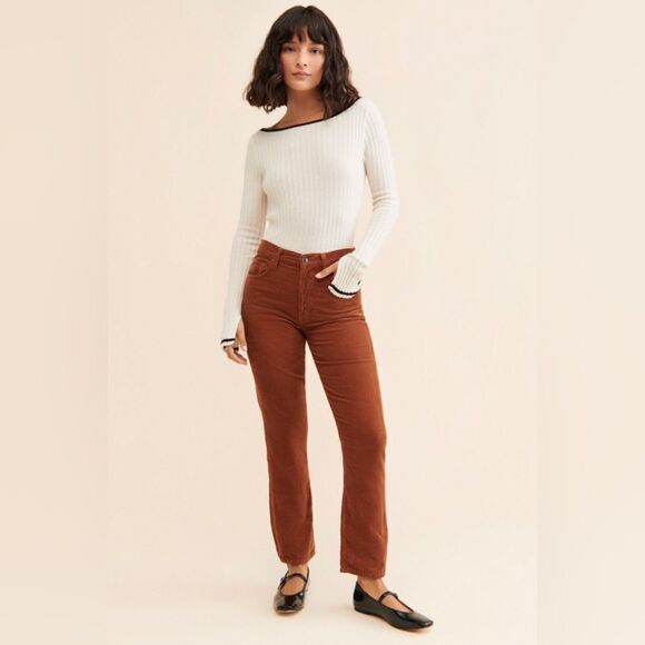 Agolde Riley Long Corduroy Size 26 - Picture 1 of 9